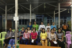 บรรยากาศการเซ็นสัญญาแรงงานพม่า