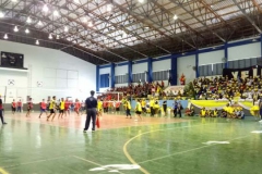 บรรยากาศการแข่งขันวอลเลย์บอล