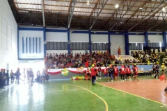 บรรยากาศการแข่งขันวอลเลย์บอล