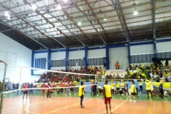 บรรยากาศการแข่งขันวอลเลย์บอล