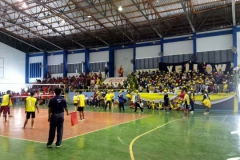 บรรยากาศการแข่งขันวอลเลย์บอล