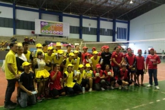 บรรยากาศการแข่งขันวอลเลย์บอล