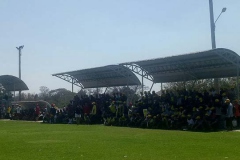 บรรยากาศการแข่งขันฟุตบอล