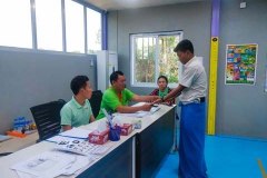 "ตรวจความผิดปกติของร่ายกาย และตรวจสมัครภาพร่างกาย"