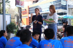 บรรบยากาศอบรมคนงาน ณ.บนจ.เดอะ เฟิร์สฯ