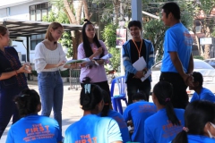 บรรบยากาศอบรมคนงาน ณ.บนจ.เดอะ เฟิร์สฯ