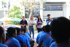 บรรบยากาศอบรมคนงาน ณ.บนจ.เดอะ เฟิร์สฯ