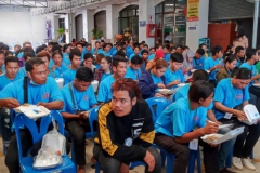 คนงานกัมพูชาเข้ารับการอบรมก่อนทำงานกับบริษัทนายจ้าง