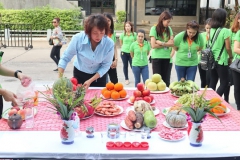 ภาพบรรยากาศก่อนเริ่มพิธีเปิดสำนักงานใหม่
