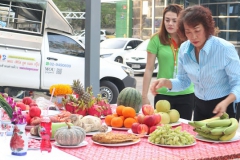 ภาพบรรยากาศก่อนเริ่มพิธีเปิดสำนักงานใหม่