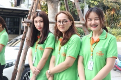 ภาพบรรยากาศก่อนเริ่มพิธีเปิดสำนักงานใหม่