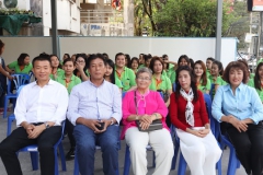 ภาพบรรยากาศก่อนเริ่มพิธีเปิดสำนักงานใหม่