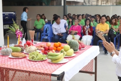ภาพบรรยากาศ ผู้บริหาร บจน.เดอะ เฟิร์ส กูด แมน กรุ๊ป เริ่มทำพิธีเปิดสำนักงานใหม่