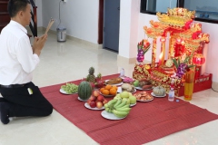 ภาพบรรยากาศ ผู้บริหาร บจน.เดอะ เฟิร์ส กูด แมน กรุ๊ป เริ่มทำพิธีเปิดสำนักงานใหม่
