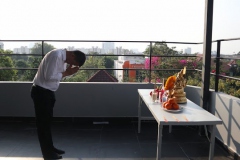 ภาพบรรยากาศ ผู้บริหาร บจน.เดอะ เฟิร์ส กูด แมน กรุ๊ป เริ่มทำพิธีเปิดสำนักงานใหม่