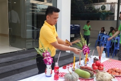 ภาพบรรยากาศ ทำพิธีเปิดสำนักงานใหม่ บจน.เดอะ เฟิร์ส กูด แมน กรุ๊ป