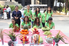 ภาพบรรยากาศ พนักงานร่วมทำพิธีเปิดสำนักงานใหม่ บจน.เดอะ เฟิร์ส กูด แมน กรุ๊ป