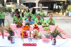 ภาพบรรยากาศ พนักงานร่วมทำพิธีเปิดสำนักงานใหม่ บจน.เดอะ เฟิร์ส กูด แมน กรุ๊ป