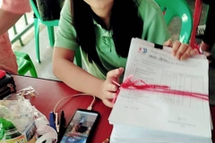 บรรยากาศการเซ็นสัญญแรงงานพม่า
